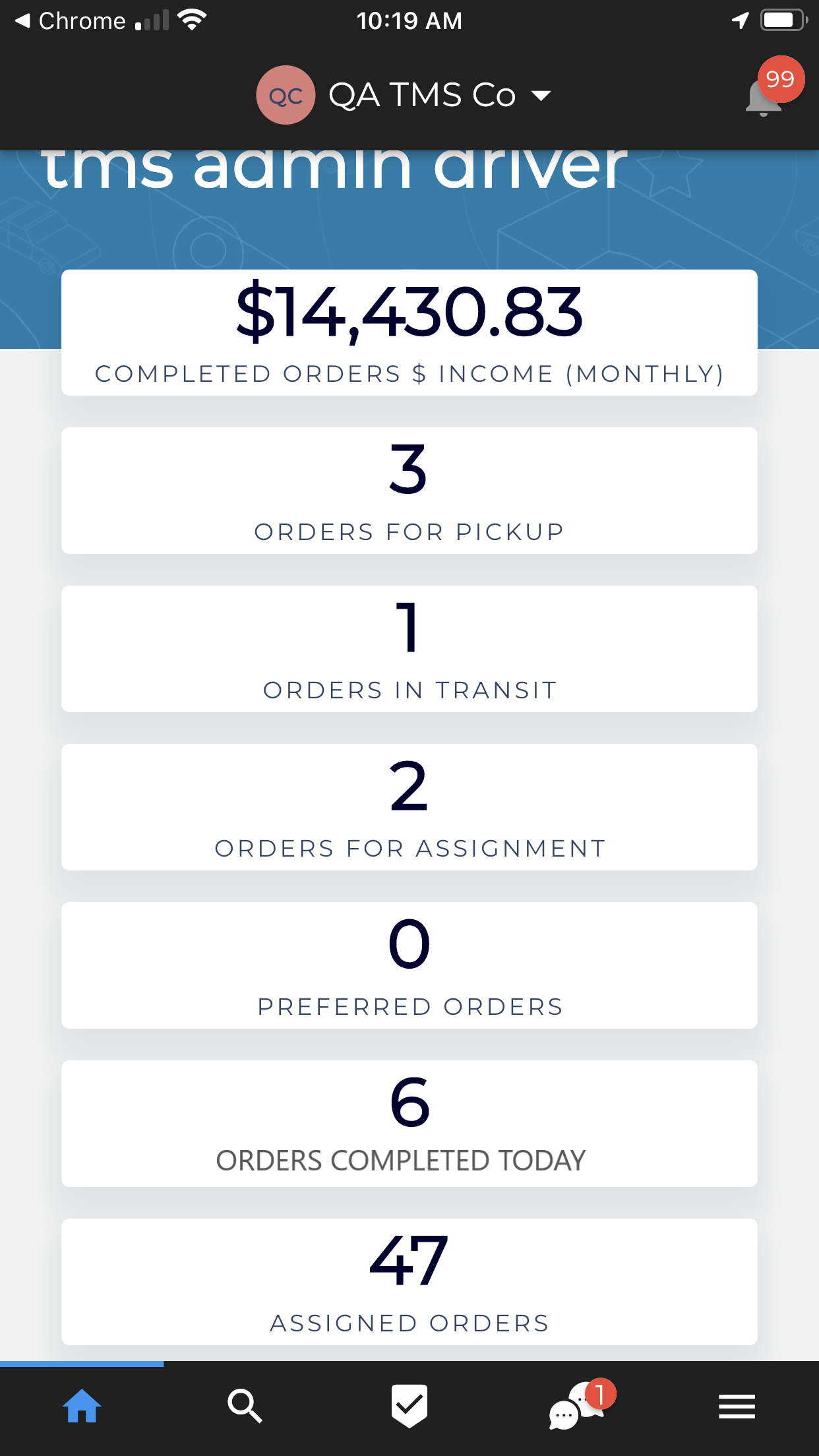 Hitch Admin Driver Dashboard mobile.png
